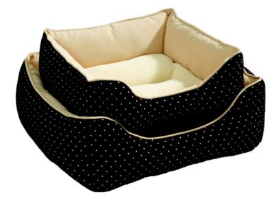 HUNTER Hundesofa White Dots