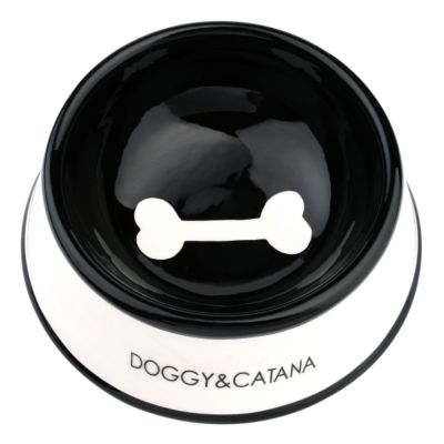 DOGGY & CATANA Futternapf mit Schriftzug