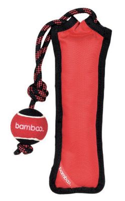 BAMBOO Nylon Wurf- & Zerr-Dummy mit Seil & Ball