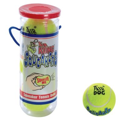 KONG Hundespielzeug Air Kong Squeaker Tennis Ball