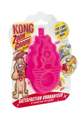 KONG Striegel f&uuml;r Hunde Kong Zoom Groom