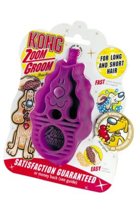 KONG Striegel f&uuml;r Hunde Kong Zoom Groom