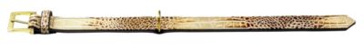 HUNTER Halsband Reptile Gold