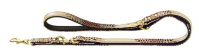 HUNTER Verstellbare F&uuml;hrleine Reptile Gold
