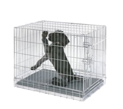 KERBL Gittertransportbox 2 Tueren