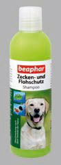 BEAPHAR Zecken und Flohschutz Shampoo