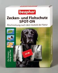 BEAPHAR Zecken und Flohschutz Spot on