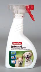 BEAPHAR Zecken und Flohschutz Spray