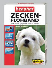 BEAPHAR Zecken Flohband Junior