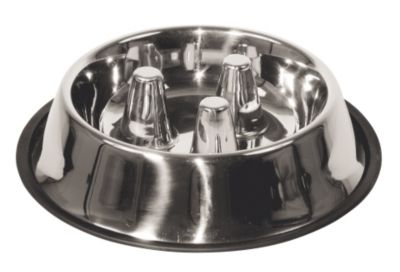 KERBL Hunde Edelstahlnapf Antischlabber