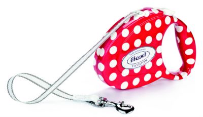FLEXI Rollleine Fashion Ladies - White Dots